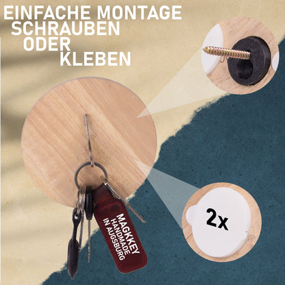 MAGKEY - Magnetischer Schlüsselhalter mit Gravur