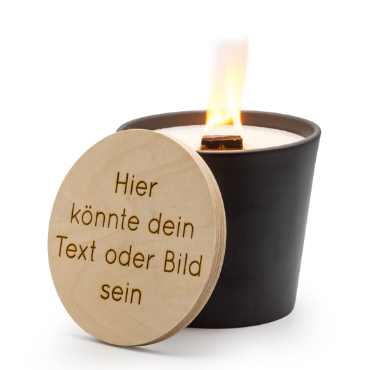 Wachsfresser Keramik Schwarz - MAJVI-MANUFAKTUR