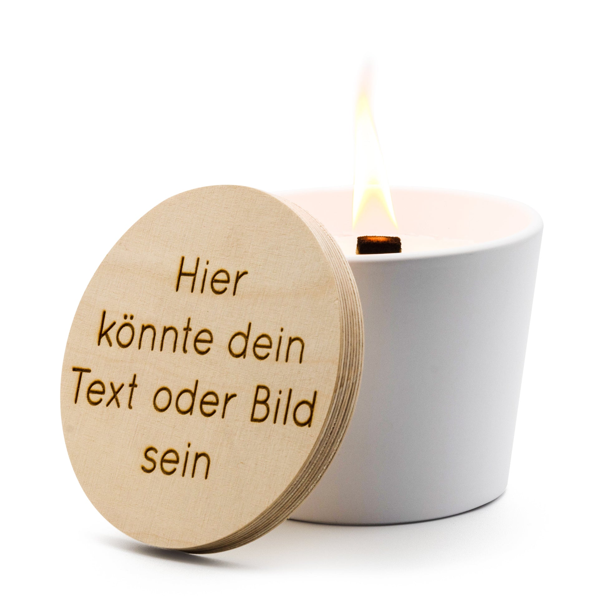 Wachsfresser Keramik Weiß - MAJVI-MANUFAKTUR