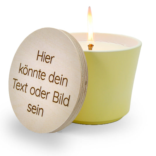 Wachsfresser Lilith Gelb 12cm - MAJVI-MANUFAKTUR